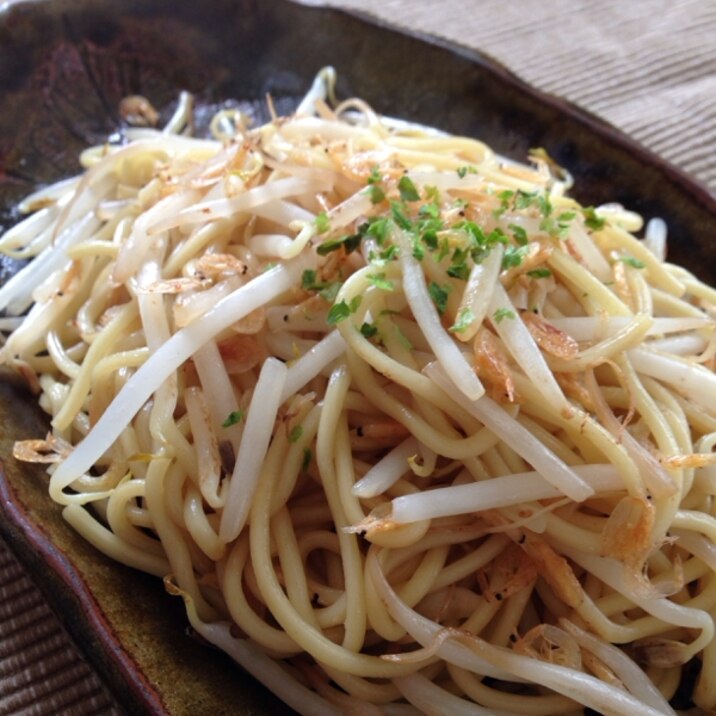 包丁いらず!干しエビの焼きそば